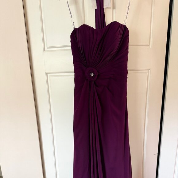 Romantic Bridals Dresses & Skirts - Eggplant Purple Gown in Size 2 - Romantic Bridals